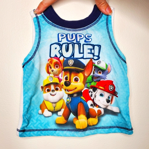 10) NICKELODEON Paw Patrol Newborn tank top Sz. Newborn - Picture 1 of 3